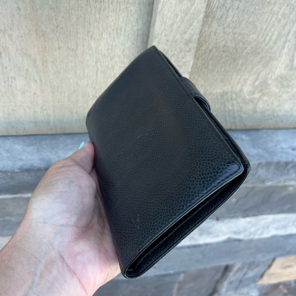 ❌SOLD❌ CHANEL Caviar Timeless CC French Wallet Black - AUTHENTIC - Picture 11 of 16